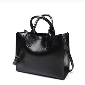 Leather Handbags Big Women Bag High Quality Casual Female Bags Trunk Tote Spanish Brand Shoulder Bag Ladies Large Bolsos355L