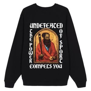 2023 Undefeated Pullover Hoodie Herren Designer Hoodies Helm Grafik Brief Gedruckt Hip-Hop Männer und Frauen Lose Lässige Kapuzenpullover Übergröße Größe S-2XL