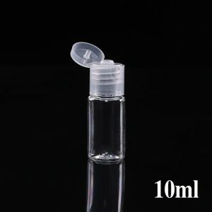 All-match Plastic Bottle Flip Butterfly Lid For Liquid 5ML 10ML 20ML 30ML 50ML 60ML 100ML 120ML Travel Essential Oils Perfume PET Bottles With Caps