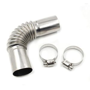 24mm Elbow Pipe Air Parking Heater Exhaust Connector With Clamps ForWebasto F19A