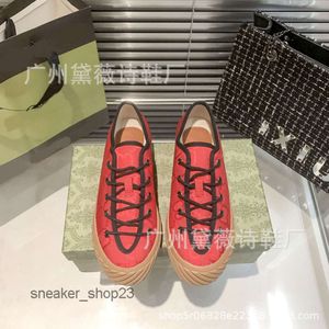 Biscotto Sneaker Suola 2023 Lettera Fashion Designer Sport Casual Scarpe da uomo Tendenza Scarpe da uomo Coppia Stile Famiglia Donna Spessore Enf8