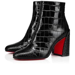 Women Women Women Boots Boots Turela 85 مم مضخات التمهيد إيطاليا مثالية من أصابع القدم المطبوعة الجلود المثيرة حفل زفاف حزب غنيمة عالية الكعب مصمم الكعب الكنسي بوكس ​​القصيرة EU 35-43