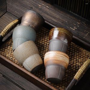 Potrawy kawy Stoare Espresso Cup japoński retro ceramiczny kubek mistrz herbacian