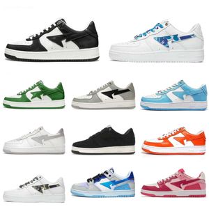 Trainer JJJJound SK8 Runner Casual Schuhe Low Männer Frauen Italien Stas Farbe Camo BapeStaesi Combo Baden Rosa Patent Leder APES grün Schwarz Weiß Designer Sneakers