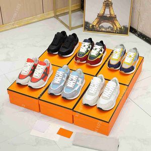 Designer Running Casual Shoes Men Women Couples Trainer Re-nylon Canvas Shoes Wheel Cassetta Trainers Flat Sneaker Low-top Sneakers Non-slip Rubber Running Shoe