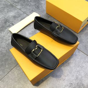 13Model äkta läder män casual skor lyx varumärke formella män designer loafers moccasins italienska andningsbara slip på manliga båtskor storlek 38-46