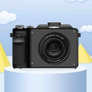 おもちゃカメラ4Kデュアルレンズセルフィーカムコーダー18xデジタルズームブログカメラ128GB TF Crad Electronic Image Stabilization 230911