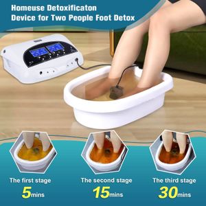 Jonisk rengöring Dual Detox Machine Ionic Detox Foot Spa Machine Salon Spa Detoxification