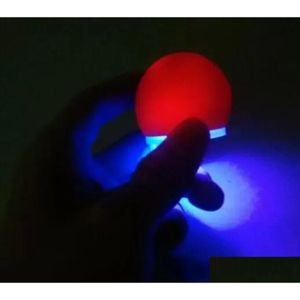 Decoração de festa iluminar o nariz de palhaço bonito led magia vermelha para halloween cosplay decorações acessório 829 gota entrega casa jardim fe dhi8h