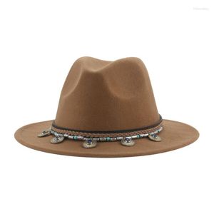 Berretti Cappelli Fedora Cowboy Occidentale Per Donna Inverno Vintage Nero Matrimonio Formale Panama Uomo Sombreros De Mujer