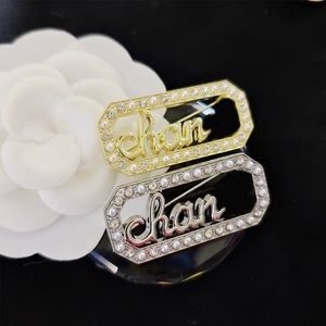 Carta especial pérola broche de cristal com selo moda carta broches terno lapela pino prata ouro