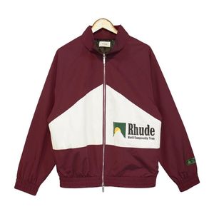 Giubbotti da uomo Moda Autunno Giacca a maniche lunghe Rh Lettera Stampa Retro Splicing Zipper Casual Allentato Tendenza Cappotto con colletto alla coreana 41