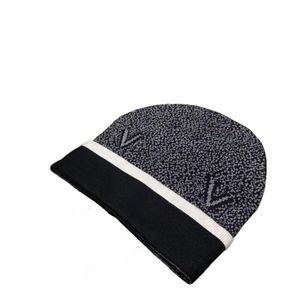 Chapéu de designer de gorro de malha de inverno