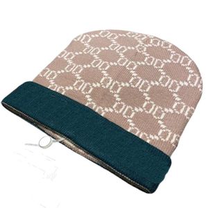 Designer Mütze Luxury Beanie Winter Warm gestrickte Kappe Ohrschutz Freizeittemperament Outdoor Hut beliebte Mode 8 Farben Schön H-3