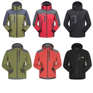 TOP Designer Herren Nordjacke, wasserdicht, atmungsaktiv, Softshell-Jacke, Herren, Outdoor-Sportmäntel, Damen, Ski, Wandern, winddicht, Winter-Outwear, Softshell-Gesichtsmäntel