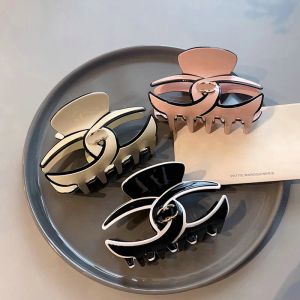 Fermagli per capelli Barrettes Donne Ragazze Artigli per capelli Fermaglio per capelli di design Copricapo Forcina per capelli di grandi dimensioni Barrette a granchio Ornamento di moda Accessori per capelli Regalo di moda