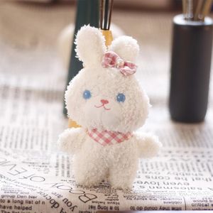 Plush Keychains Goodlooking Rabbit Pendant Multipurpose Super Soft Keychain Cute Bunny Small Doll Stuffed Toy 230911