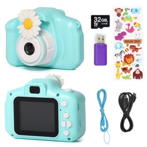 Toy Cameras Kids Camera HD 2 Inch Screen Mini Cartoon Digital With SD Card Outdoor Fun Pography Children Birthday Gift 230911