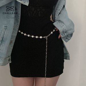 Women Waist Chain Female Vintage Skirt Dress Metal Chain Belt Ladies Fashion Summer Ins Style Thin Waistband Accessories 399