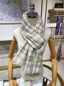 Роскошные дизайнерские шарфы, брендовые мужские шарфы, кашемировые зимние шарфы, длинные мужские теплые женские шарфы с принтом, шерсть, Bufanda, размер 180*60 см