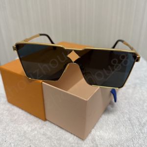 Luxur Top Quality Classic Pilot 1622 Cyclone Solglasögon Designer Brand Fashion Mens Womens Sun Glasses Eyewear Metal Glass Lenses With Box