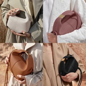 Polen Designer French Paris Women Saddle Armpit Bag Crossbody Shoulder Messenger Leather Bags Purses Ladies Clutch Handbags Bento Buns