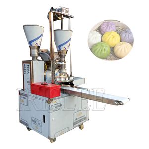 Stainless Steel Automatic Steamed Stuffed Bun Machine Commercial Desktop Bun Baozi Filling Machine Making Machinery