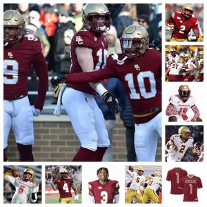 2023 Boston College Eagles Fußballtrikot 24 Pat Garwo Iii 2 Bryce Steele 55 Kwan Williams 87 Matt Ragan 1 Thomas Castellanos 6 Jaedn