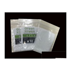 Peças de ferramentas Usd9.9 para 30pcs 25mic sacos de filtro de resina de sonho verde - 2,5 x 4 polegadas entrega de gota dhzhj