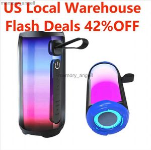 Portable jbls Pulse 5 Wireless Bluetooth Speaker puff pulse Waterproof Subwoofer Bass Music Audio Full Screen Colorful Local Warehouse HKD230912