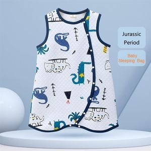 Sacco a pelo del bambino Gilet Cartoon Morbido Infantil Primavera Estate Cotone Bambino Sacco a pelo Bambini Slaapzak Letto Pigiama per bambini Tuta 2310S