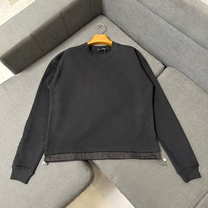 Sonbahar ve Kış Moda High Street Pamuk Sweatshirt Jumper Hoodie Nefes Alabilir Erkek ve Kadın Mektup Nakış Deseni Sıradan Patchwork Hoodie