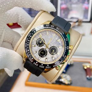 Timer Men's Watch Luxury Automatic Quartz Movement Super Long Standby High Strength Scratch resistant Mirror Alloy Folding Bu2229