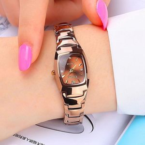 Armbandsur Luxury Crystal Women Armband Watches Top Brand Fashion Diamond Ladies Quartz Watch Steel Kvinnlig armbandsur Montre Femme Relogio 230928