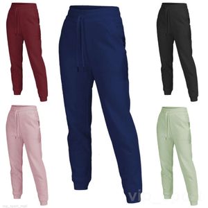 Lu Align Lu Yoga Sport Casual Pant Women Fitness Ready to Yogas Pants Loose Trousers Träning Träning Sweatpants Training Solid Color Swift Speed ​​Fashion