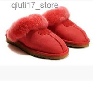 Slippers New Fashion WGG S5125 Various Styles Leather Indoor Boots Men And Women Cotton Slippers Snow Boots Free Shipping Size 35-45 Q230912