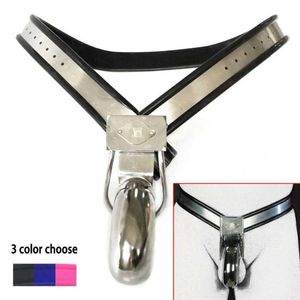 Masculino cinto de castidade gaiola galo bdsm bondage aço inoxidável fetiche dispositivo retenção pênis bloqueio cbt metal escravo sexy brinquedos para men287u