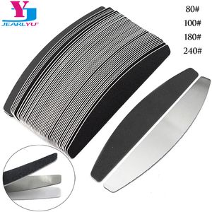 Nail Files 100 Pcs Removalble Pads Nail Files With One Metal Handle Nail Polish Sanding Buffer Strips Disposable Replaceable Paper Manicure 230912