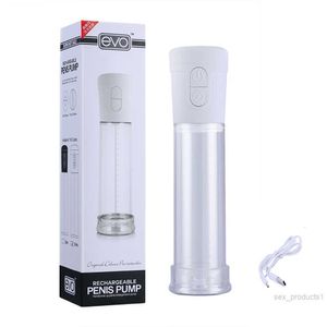 Elektryczna evo | Revo Penis Pump Piękna powiększona pompa pompa próżniowa Penis Extender Masturbator DHL Darmowa wysyłka 3-5 dni można odebrać FOB8