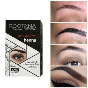 Eyebrow Enhancers 5box Henna Eyebrow Dye Wholesale Makeup Waterproof Långvarig färgning Cream Tattoo Brow Eyelash Tint High Eyebrow Makeup Tools 230912