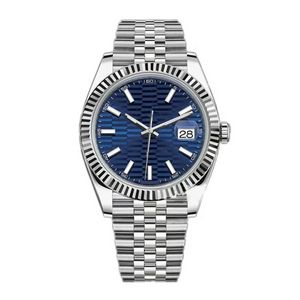 2024 Para zegarków mody męskie projektant zegarków mechanicznych zegarków mechanicznych Automatyczne 904L Wszystkie ruchy ze stali nierdzewnej Watch Wathire Black Sapphire Glass 41 mm 36 mm