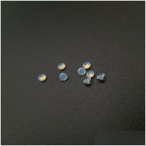 Diamantes soltos 277 Boa qualidade Resistência a altas temperaturas Nano Gems Facet Round 2.25-3.0Mm Opala muito leve Branco amarelado Dhgarden Dhgov