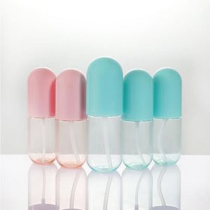 40ml 60ml化粧品スプレーボトルメイクアップフェイスファインアトマイザーローションボトル空の化粧品補充可能なプラスチックカプセル形状slhpr