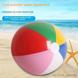 Giocattoli sportivi Pallone da spiaggia Pallone da gioco in acqua Pallone gonfiabile Pat Ball 40CM Pallone da spiaggia interattivo per pallavolo all'aperto per bambini R230912