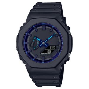 Sport Quartz Digital Watch Out Out Out Watch Odłączany montaż Wodoodporne Światowy czas LED Display Oak Series 8 Colors243G