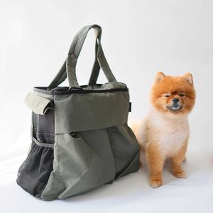 Cat bag, portable, carrying, crossbody, large capacity, breathable, and sturdy pet bag, outdoor car travel, dog bag 230912