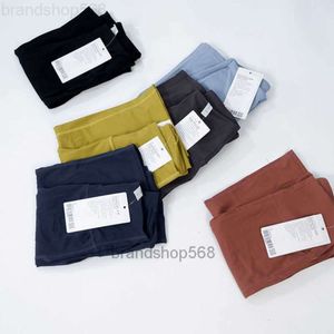 Ll Yoga Vendita Calda Pantaloni Svasati Scanalati Lunghi Donna Palestra Vita Alta Slim Fit Pancia Pantaloni a zampa d'elefante Mostra Gambe Fiess Net Solig