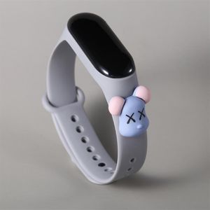 LED Touch Screen Bracelet Hatches Super Quality and Sports Sports Childrens Boys Girls Cartoon Electronic Cartoon Figure Cute W273H