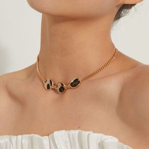 Leopard print necklace Fashion women's necklace fashion temperament collars