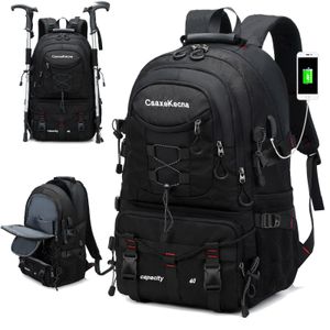 Mochilas escolares Mochila de viagem 40L à prova d'água leve ao ar livre caminhadas homens e mulheres camping 230912